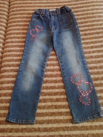 джинсы стрейч, состояние хорошее,без дефекток на 6-8 лет. . фото 2