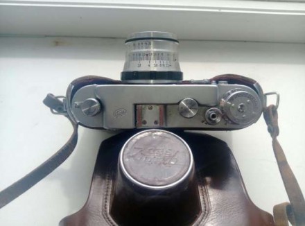 Фотоаппарат ФЭД 2 с кожаным футляром. Отлично подходит в качестве реквизита на ф. . фото 4