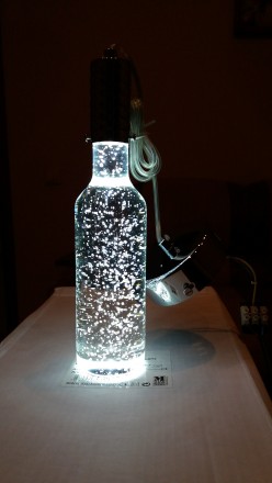 Люстра (звіс)
виробник: Польща
матеріал: суцільне шкло
Носій світла: LED елем. . фото 3