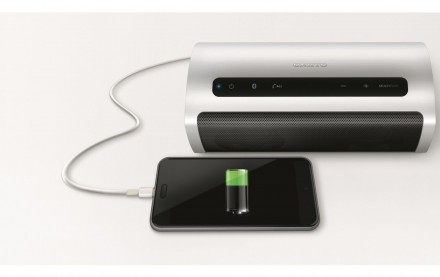Onkyo X6 — портативная беспроводная аудиоколонка в цельнометаллическом корпусе. . . фото 4