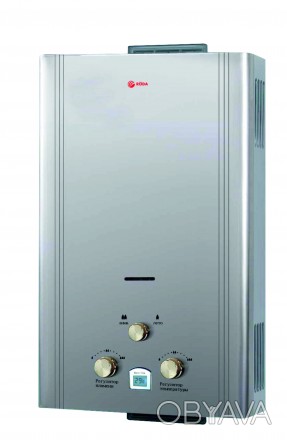 Roda JSD20-A6 ― газовая колонка с дисплеем, дымоходная, производительность 10 л/. . фото 1