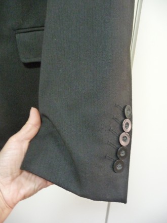 Стильный фирменный пиджак молодежного бренда BLEND . Черного цвета . Отличный со. . фото 7