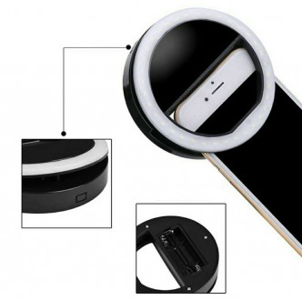 Кольцо для селфи Selfie Ring Light – это универсальный мобильный гаджет, имитиру. . фото 2