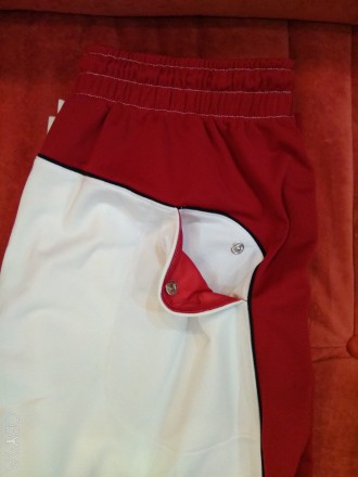 штаны jordan,расцветка-белые с крассным,размер-52-54,при росте 180-190см,произво. . фото 7