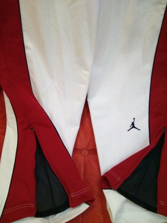 штаны jordan,расцветка-белые с крассным,размер-52-54,при росте 180-190см,произво. . фото 5