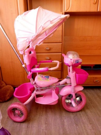 Детский велосипед для девочки б/у в хорошем состоянии. . фото 2