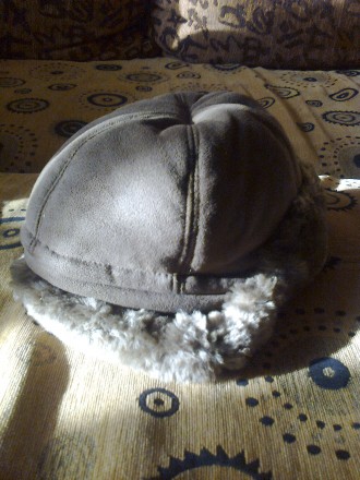 Вот такая себе мужская зимняя теплая шапка-мех искуственный, размер от 56 до 60 . . фото 4