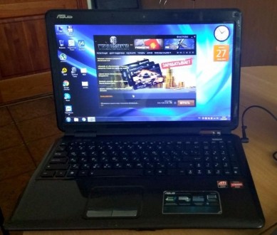 Ноутбук Asus K50AB. Диагональ экрана Подробнее 15.6" (1366x768) WXGA HD Процессо. . фото 2