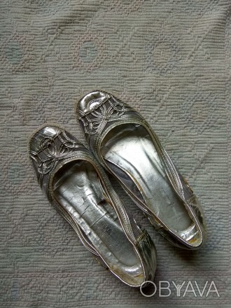 срібні туфельки в хорошому стані. . фото 1