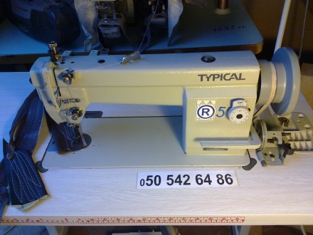Швейная машина Типикал.Typikal-GC6-7D. Тройное продвижение. Стежок до 8 мм. Увел. . фото 2