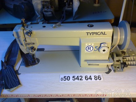 Швейная машина Типикал.Typikal-GC6-7D. Тройное продвижение. Стежок до 8 мм. Увел. . фото 1