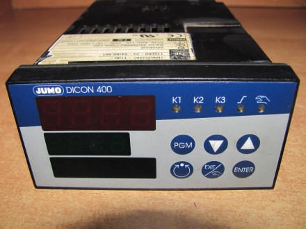 JUMO DICON 400 универсальный конфигурируемый регулятор процесса. Размеры 96 х 48. . фото 2