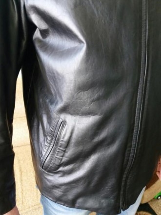 Куртка NIL(Турция)из натуральной кожи на мужчину.размер L(48-50)очень стильная.н. . фото 6