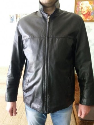Куртка NIL(Турция)из натуральной кожи на мужчину.размер L(48-50)очень стильная.н. . фото 7
