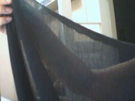 Чёрное открытое вечернее платье KIТ, на тонких регулирующихся бретелях, с вышивк. . фото 4