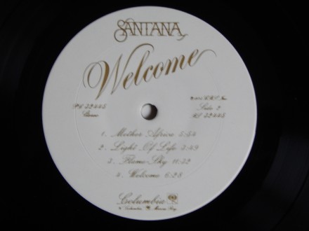 Santana ‎– Welcome

Label:
Columbia ‎– PC 32445
Format:
Vinyl, LP, Album, C. . фото 6