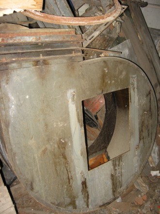 Вентиляционная установка улитка с подставкой и кожухом, диаметр 550 мм, двигател. . фото 8