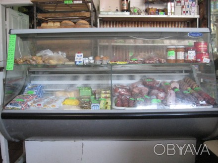 Продам холодильную витрину плюсовую (колбасную)L-105м,б/у с новыми электроникой . . фото 1