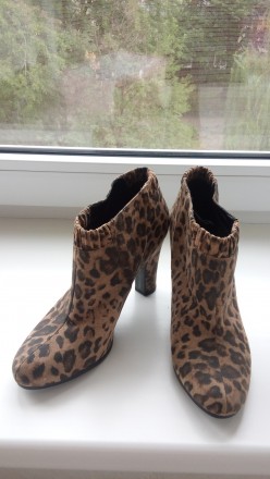 ботиночки в отличном состоянии, леопардовый принт. . фото 2