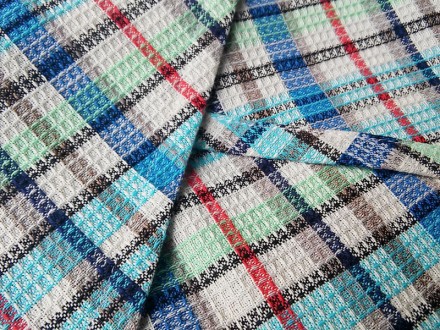Слінг-шарф з м'якої тканини вафельного плетення, двохсторонній.

100% бавовна,. . фото 5