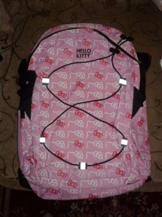 Рюкзак для девочек, цвет розовый, состояние новый, 2 одтеления. . фото 2