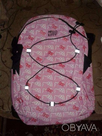 Рюкзак для девочек, цвет розовый, состояние новый, 2 одтеления. . фото 1