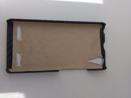 Чехол-накладка для Lenovo A6000 оклеенный плёнкой карбон.. . фото 3