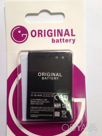 Аккумуляторная батарея для LG BL-44JH L7/ P700/ P705 100% оригинал

Для приобр. . фото 1