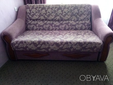 У зв'язку з переїздо продається набір м'яких меблів (диван та два розкладні кріс. . фото 1