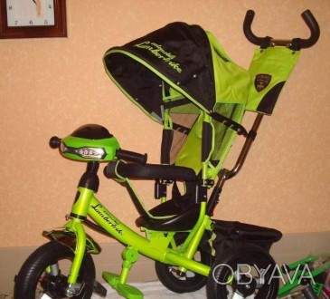 Продається стильний дитячий триколісний велосипед! Марка Azimut Lambortrike Air . . фото 1