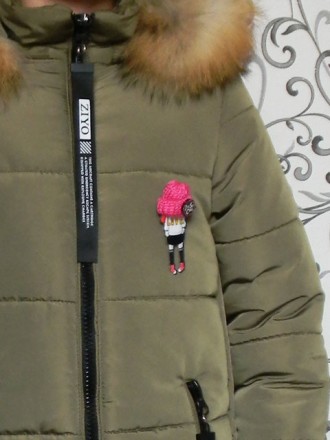 Детская куртка для девочки «Ника».
Цвета: бирюзовый, красный, пудра (светло-роз. . фото 13