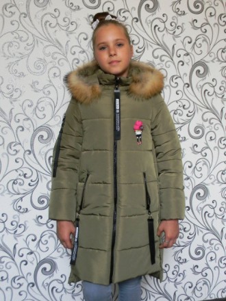 Детская куртка для девочки «Ника».
Цвета: бирюзовый, красный, пудра (светло-роз. . фото 12