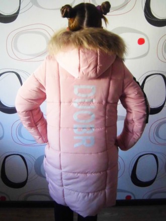 Детская куртка для девочки «Ника».
Цвета: бирюзовый, красный, пудра (светло-роз. . фото 11