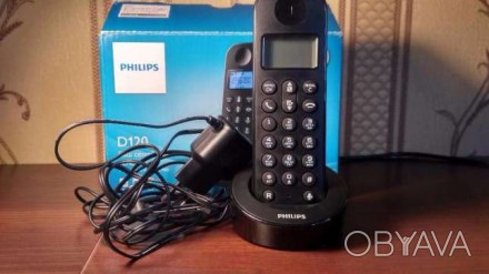Продам стационарный радиотелефон Philips D120 в очень хорошем состоянии. Пользов. . фото 1