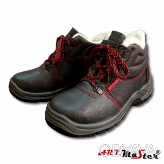 Зимові захистні черевики:
- виготовлені з натуральної шкіри;
- металевий носок. . фото 1
