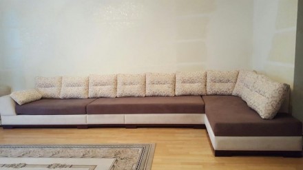 Якісний кутовий диван,розкладається ліва частина,гарно чиститься.. . фото 4