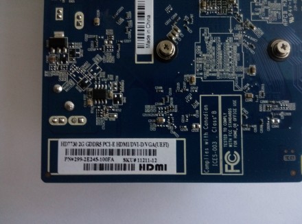 ATI Radeon HD7730 2Gb DDR5 SAPPHIRE 
Наименование: ATI Radeon HD7730 2Gb DDR5 S. . фото 3