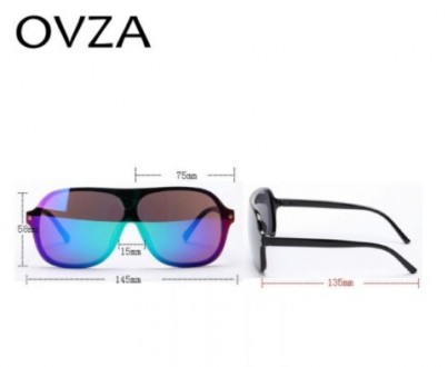 Бренд:OVZA
Солнечные очки
Материал стёкол:Поликарбонат
Свойства стёкол:Зеркал. . фото 3