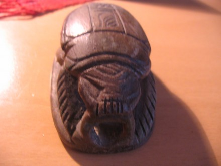 жук-скарабей камень Египет. . фото 3