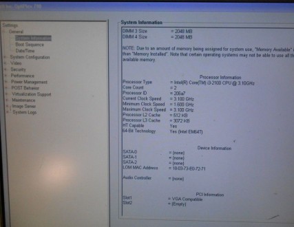 Описание товара
OPTIPLEX 790 USFF Intel i3 второго поколения 3,10 grz 4GB RAM 2. . фото 4
