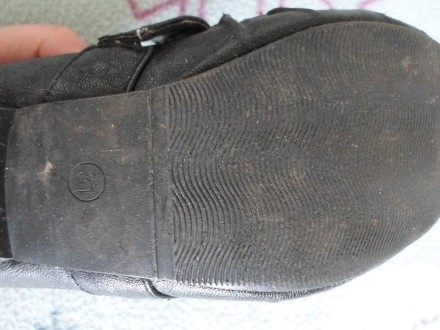 Черные туфли с пряжкой 31 размер, длина по стельке 20 см.. . фото 6