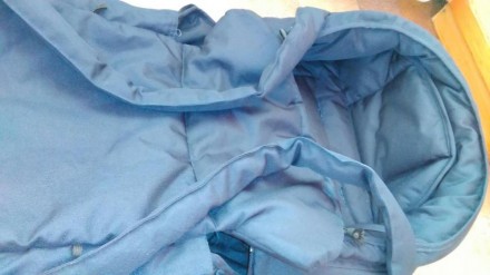 Сумка переноска Хаук темно-синього кольору, боковинки жорсткі, дно- загублена жо. . фото 4