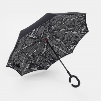Суперзручна парасоля при відкриванні дверей автомобіля, будинку чи маршрутки. Зг. . фото 2