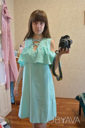 Новое платье с биркой. не подошло по размеру. чуть великовато.

мои параметры . . фото 1