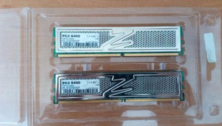 DDR2 4Gb (2Gbx2Gb) PC2 6400. Пам"ять привезена з Германії, в ідеальному стані як. . фото 5