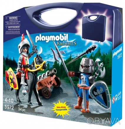 Акция Playmobil Knights 5972 набор в чемодане Рыцари  
Оригинал  
В Наличии

. . фото 1