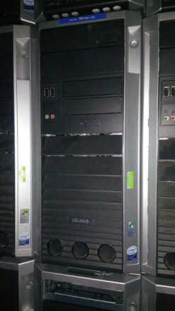 Комп'ютери Fujitsu Siemens celsius W370 i W360 з Європи. Intel Core 2 Duo E8400 . . фото 3
