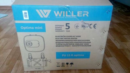 Новый водонагреватель Willer RU15R optima mini Материал бака Сталь с покрытием
. . фото 3