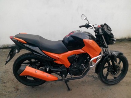 Продам мотоцикл Lifan Irokez 200 10B с регистрацией, в отличном состоянии, двига. . фото 3