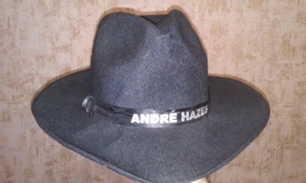 Шляпа ANDRE HAZES одевалась один раз состояние новое. . фото 4